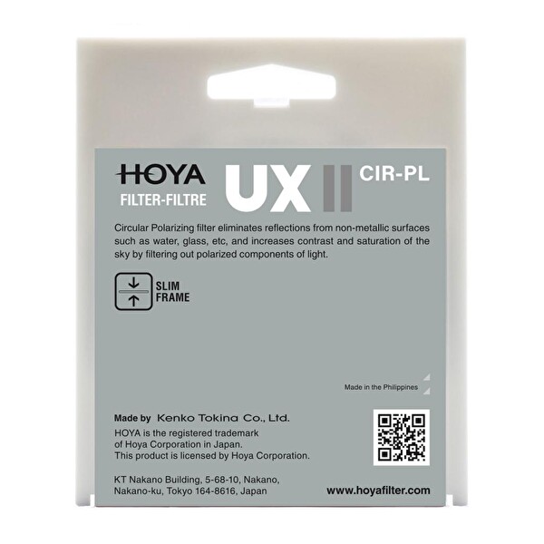 Hoya 46 MM UX II CPL Filtre