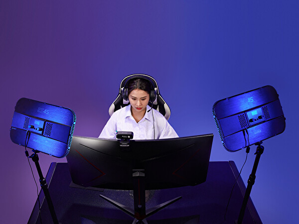 Godox ES45 Oyuncu / Yayıncı LED Işık Kiti