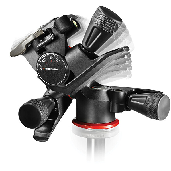 Manfrotto XPRO-3WG Geared 3-Way Pan/Tilt Tripod Başlığı