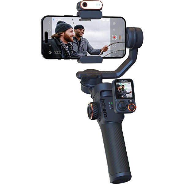 Hohem Isteady M7 Kit Yapay Zeka Takip Sensörlü 3 Eksenli Telefon Sabitleyici Gimbal