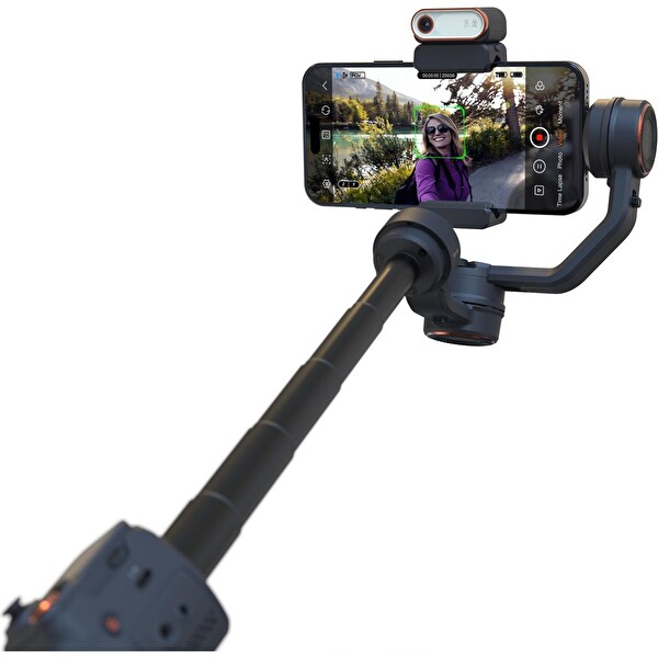Hohem Isteady M7 Kit Yapay Zeka Takip Sensörlü 3 Eksenli Telefon Sabitleyici Gimbal