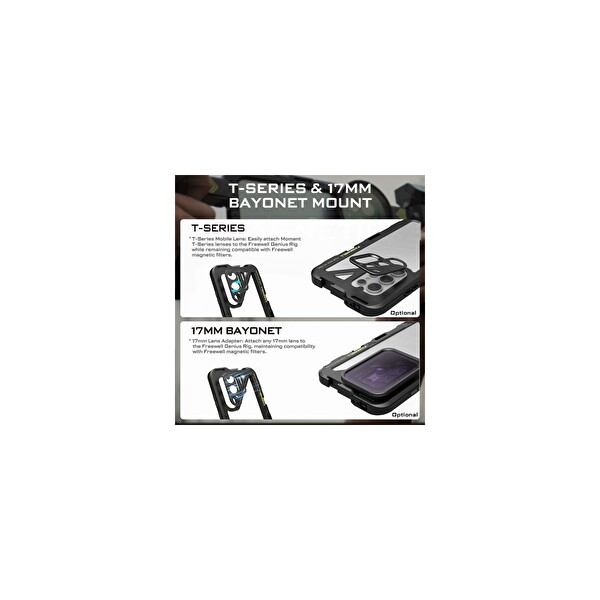 Freewell Samsung S24 Ultra için Genius Rig Kafesi