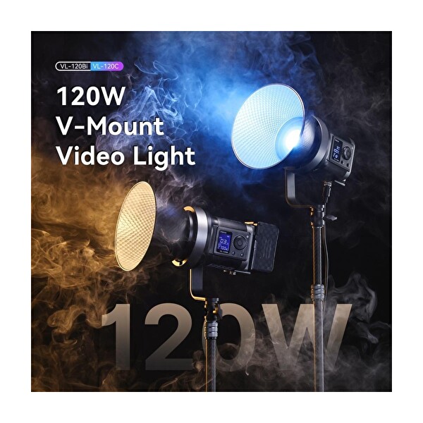 Ulanzi 120 W RGB V-Mount Video Işık L074CNA1