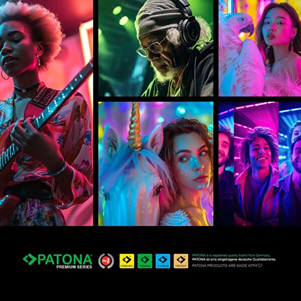 Patona 4291 Premium Led RGB Tube Photo-Video Light Led Dynamic 21