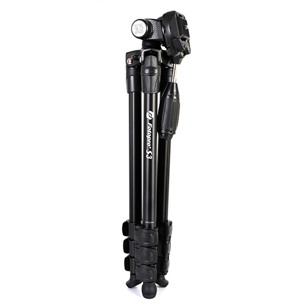 Fotopro S3 Foto-Video Tripod Siyah