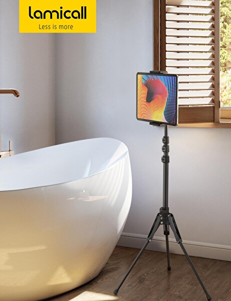 Lamicall Katlanabilir Tablet Tripod 360 Derece Dönme Kumandalı FT02
