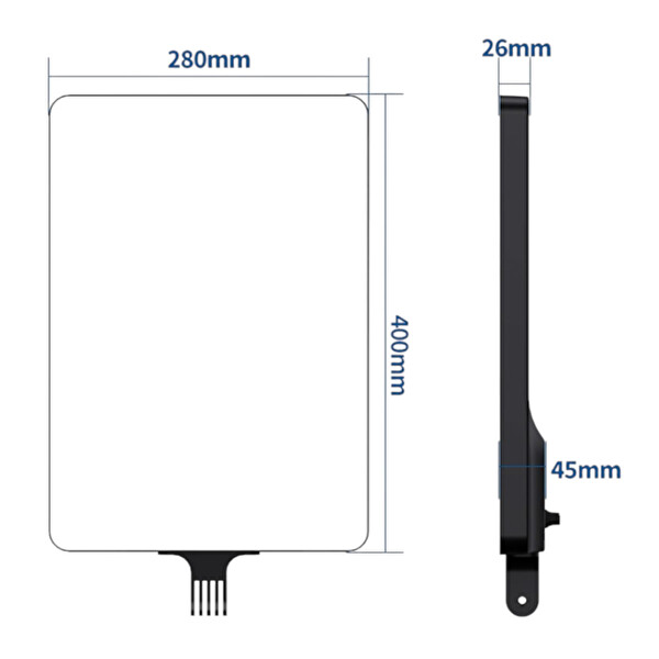GDX P300TS BiColor Fotoğrafçılık ve Stüdyo Aydınlatması 80 Watt LED Video Panel Sürekli Işık Tekli Set