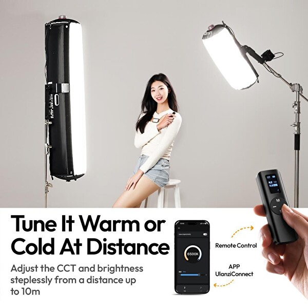 Ulanzi AL120 120W Bi-Color LED Air Tube Işık