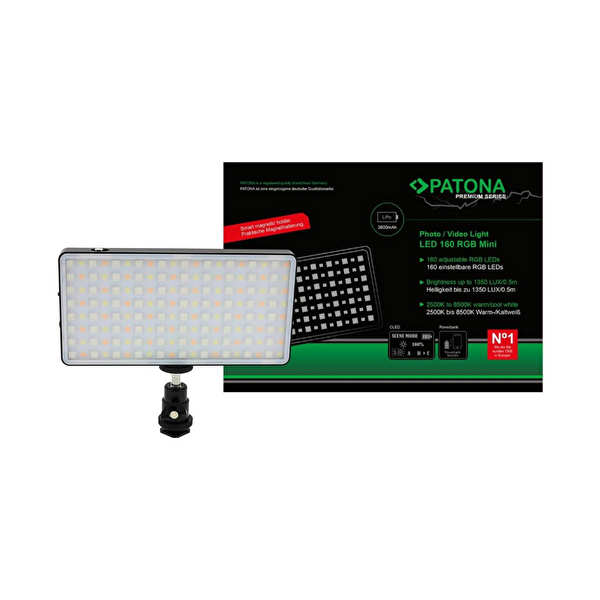 Patona 4290 Premium Led RGB PFotoğraf ve Video Işığı