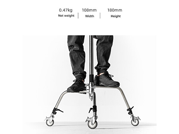 Arcury ML330W 3 Adet C-Stand Tekerlek