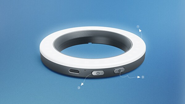 SmallRig 4873 Vibe P30 67MM Ring Led Video Işığı