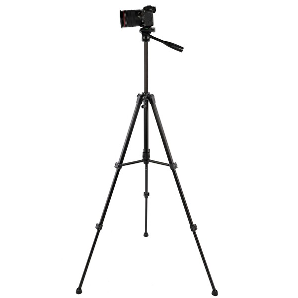 Ayex LT-445 150 CM Taşıma Çantalı 4KG Taşıma Kapasiteli Hafif Alüminyum Gövde Fotoğraf ve Video Tripodu