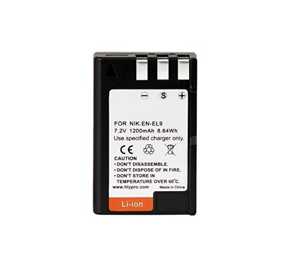 Cazip Shop EN-EL9 Nikon D40 / D600 / D3000 / D5000 Uyumlu Batarya ve Şarj Cihazı
