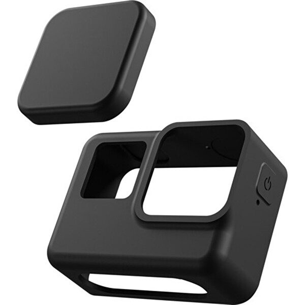 Ayex Insta360 Ace Uyumlu Siyah Silikon Koruyucu Kılıf - Lens Kapağı