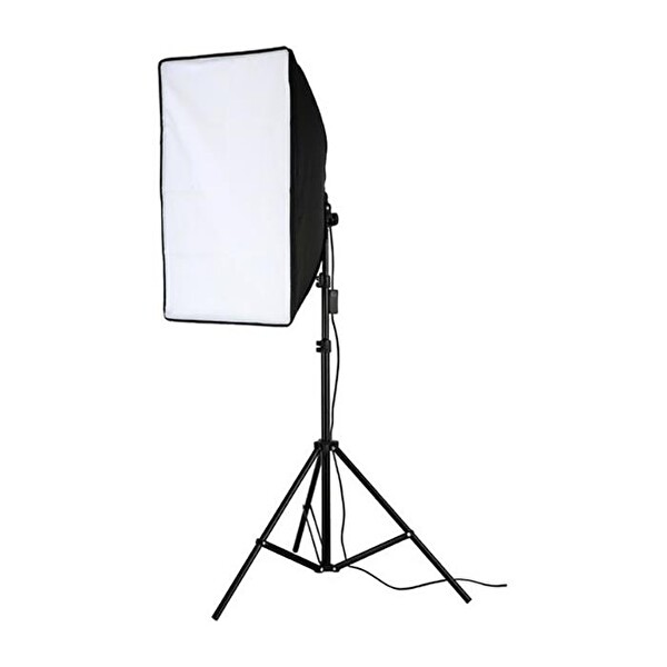 Cazip Shop Video Softbox Sabit Işık Seti Sürekli Işık 50x70 LED Işık
