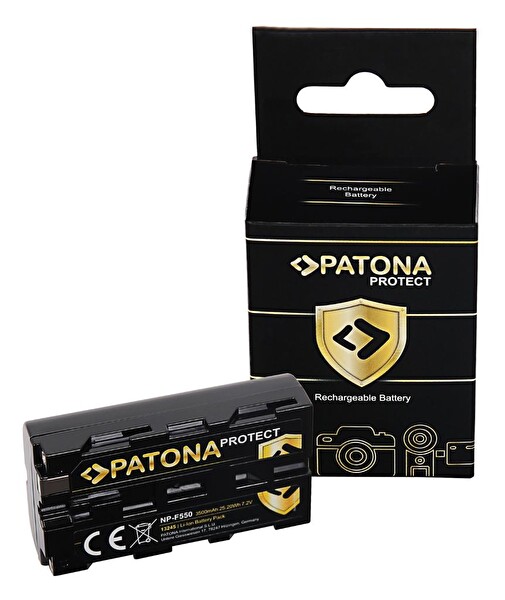 Patona 13245 Protect NP-F550 Uyumlu Sony Batarya