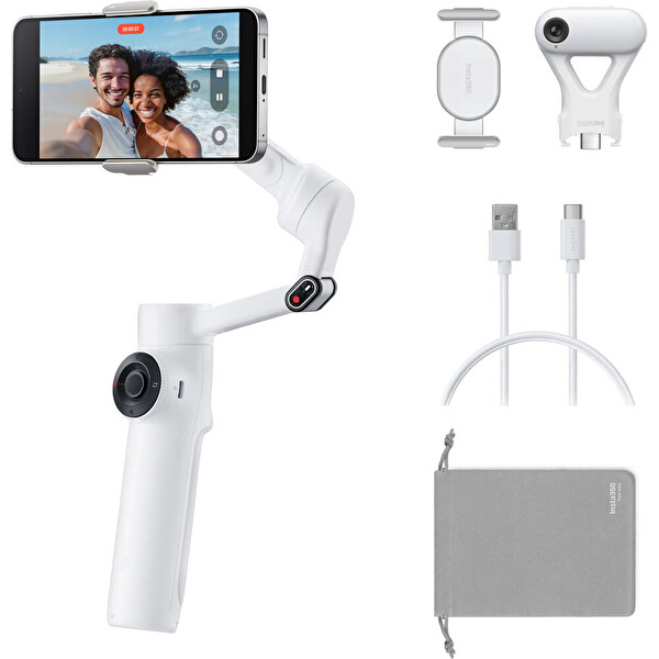 Insta360 Flow 2 AI Summit White Tracker Kit