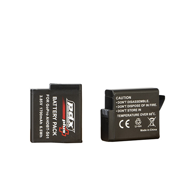PDX GoPro DBT501 1700 mAH Hero 5- Hero 6- Hero 7 Uyumlu Batarya