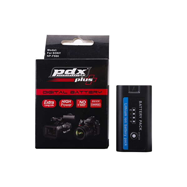 PDX Sony F980 11700 mAH MC1000 MC1500 MC2000 MC2500 HDV Uyumlu Batarya