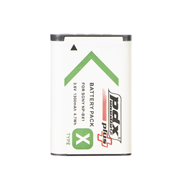 PDX Sony BX1 1300 mAH ZV-1 -RX100M7- BC-TRX -RX1RM2- HX99- HX400V Uyumlu Batarya
