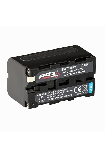 PDX Sony Np-f770 5700mAh Batarya