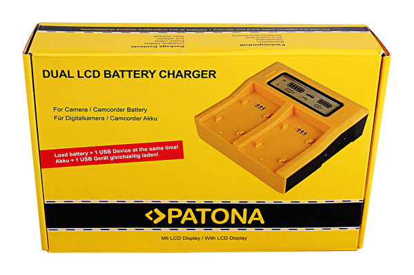 Patona 7683 NP-FZ100 Sony Dual LCD USB Şarj Cihazı