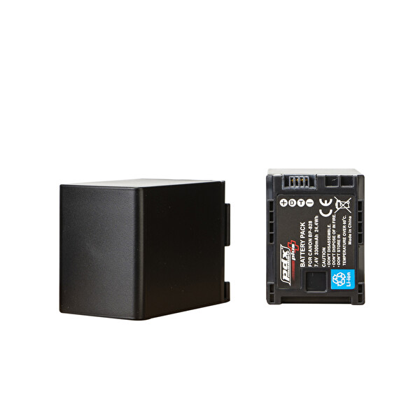 PDX Canon BP828 3300 mAh XF405/XF400/XA15/XA11/XA35/XA30/XA25/XA20/HF G30/G21/GX10 Uyumlu Batarya Pil
