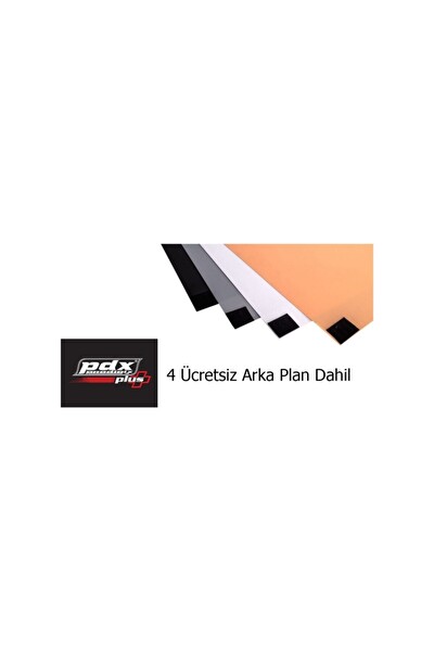 PDX Profesyonel Lüx Led Işıklı 40 x 40 CM Ürün Çekim Çadırı