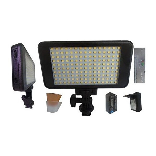 PDX 228 Ledli Video Kamera DSLR Led Işık