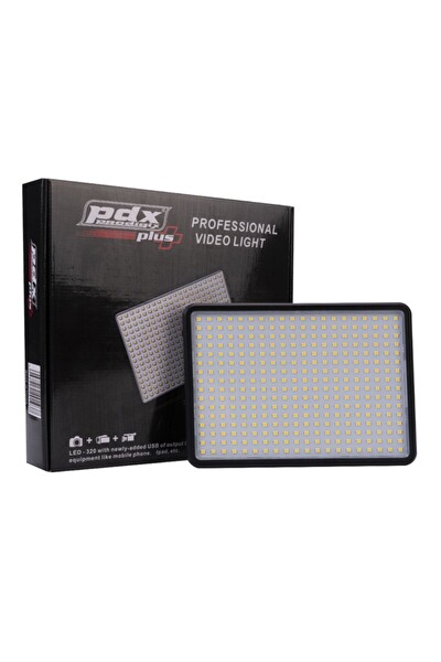PDX 396 Ledli Video Kamera DSLR Led Işık