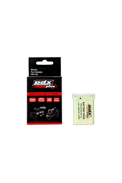 PDX Canon NB12L Uyumlu 2300mAh PowerShot N100 - G1X Mark II Batarya Pil