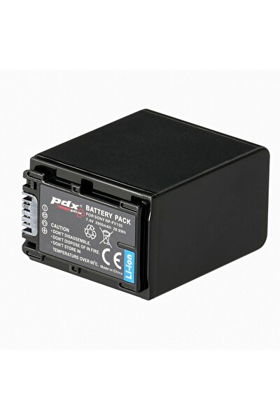 PDX Sony FV100 Uyumlu 3900mAh CX625/AX100E/AX43A/AX43/AX53 Batarya Pil