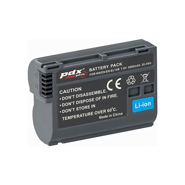 PDX Nikon EN-EL15B Uyumlu 2300 mAh Batarya Pil