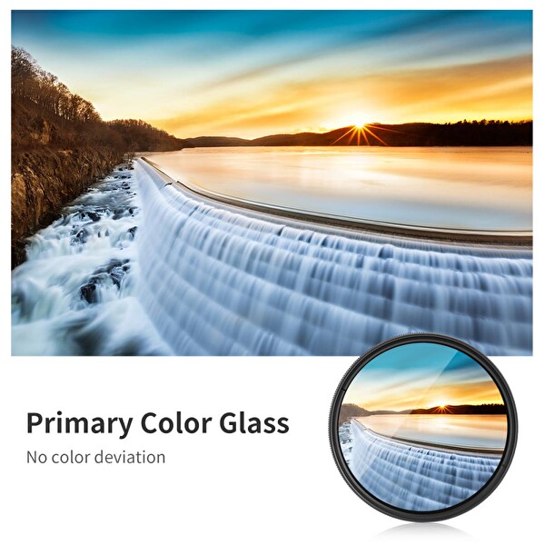 K&F Concept 72 MM ND2-ND400 Variable ND Filtre ( 1-9 Arası Değişken )