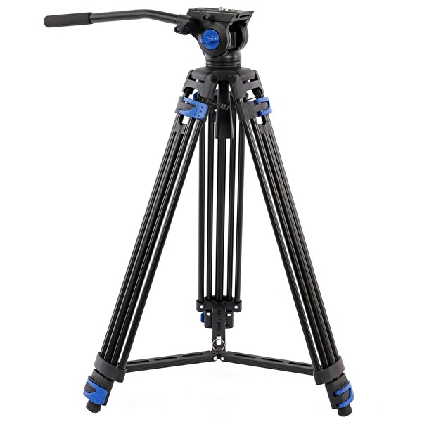 Ayex VT-827 20 KG Taşıma Kapasiteli Video Kafalı - Çantalı Profesyonel Video Tripod