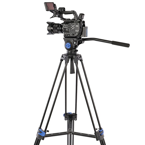 Ayex VT-827 20 KG Taşıma Kapasiteli Video Kafalı - Çantalı Profesyonel Video Tripod