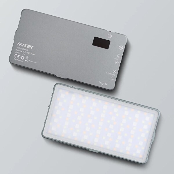 Sanger Pro-S21 V2 RGB LED Video Işığı