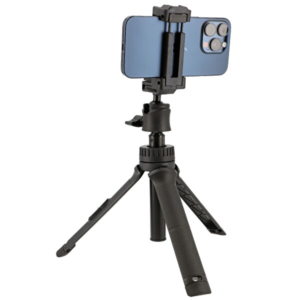 Ayex F3 Bluetooth Kumandalı 75 CM 2.5 KG Taşıma Kapasiteli Mini Tripod - Selfie Çubuğu