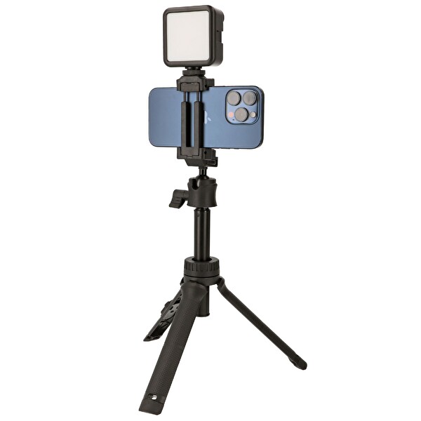 Ayex F3 Bluetooth Kumandalı 75 CM 2.5 KG Taşıma Kapasiteli Mini Tripod - Selfie Çubuğu
