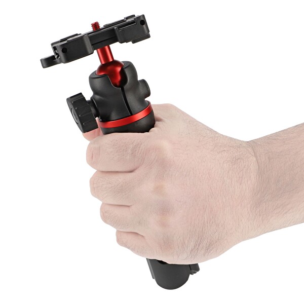 Ayex Pocket-M1 Telefon Tutuculu Kafa - Kompakt ve Dayanıklı 1 KG Taşıma Kapasiteli Masaüstü Tripod