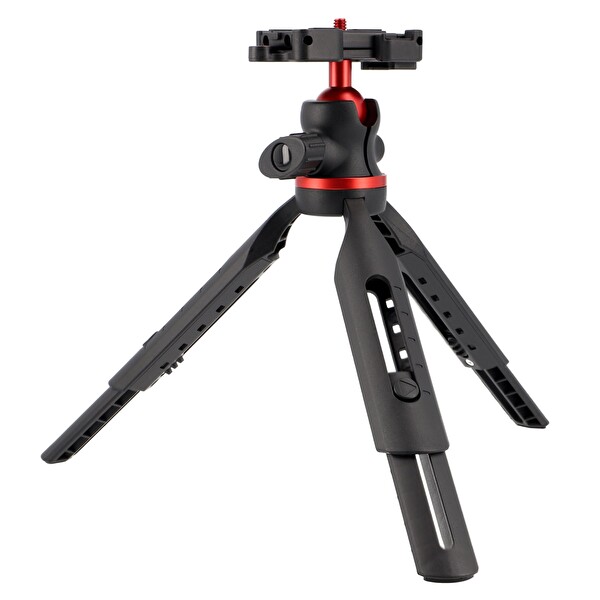 Ayex Pocket-M1 Telefon Tutuculu Kafa - Kompakt ve Dayanıklı 1 KG Taşıma Kapasiteli Masaüstü Tripod