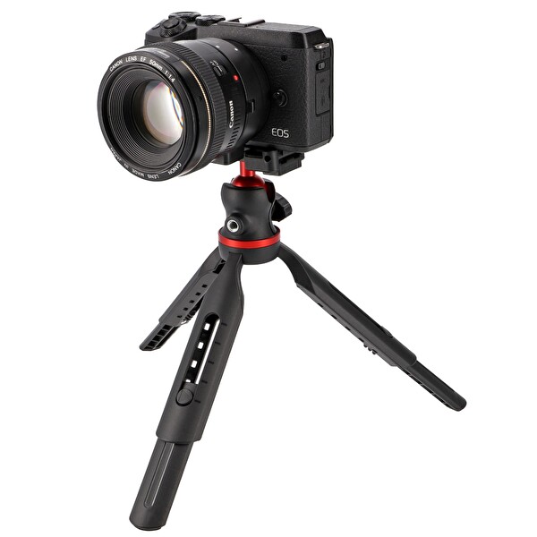 Ayex Pocket-M1 Telefon Tutuculu Kafa - Kompakt ve Dayanıklı 1 KG Taşıma Kapasiteli Masaüstü Tripod