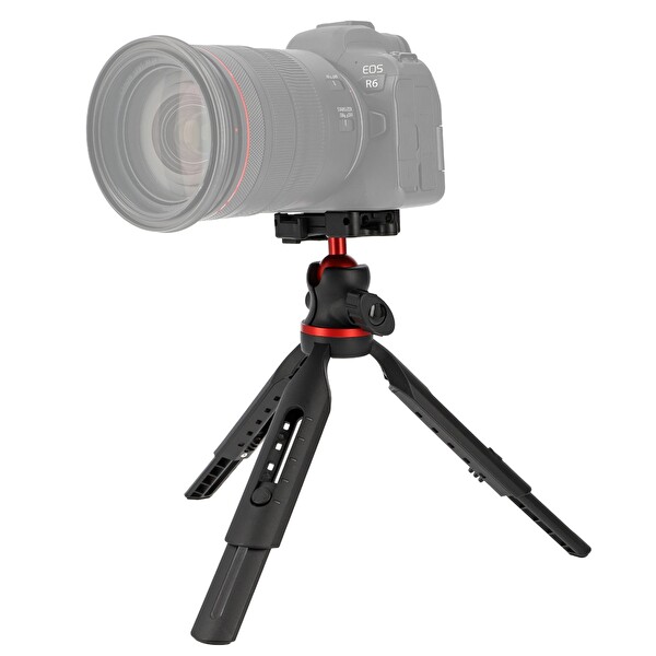 Ayex Pocket-M1 Telefon Tutuculu Kafa - Kompakt ve Dayanıklı 1 KG Taşıma Kapasiteli Masaüstü Tripod
