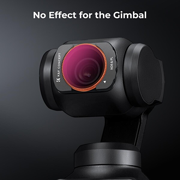K&F Concept Magnetic ND8&L ND16&PL ND32&PL ND64&PL - DJI Osmo Pocket 3 Combo Uyumlu