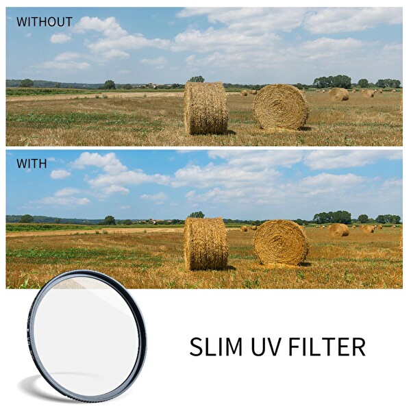 K&F Concept 95 MM MC-UV Slim Multi Coated Filtre