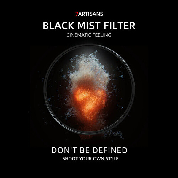 7Artisans 77mm 1/8 Black Mist Filtre
