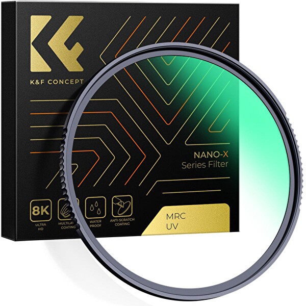 K&F Concept 67 MM Nano-X MCUV Filter - Ultra İnce