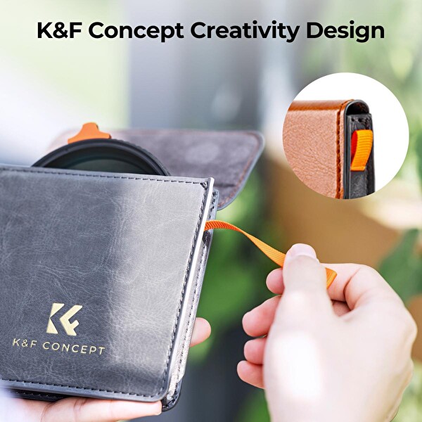 K&F CONCEPT 72mm Black Mist 1/4 + ND8-128 Varıable Nano-X Serisi Filtre ( Değişken )