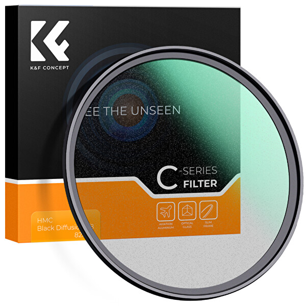 K&F CONCEPT 67mm C-Series Black Diffusion Filter