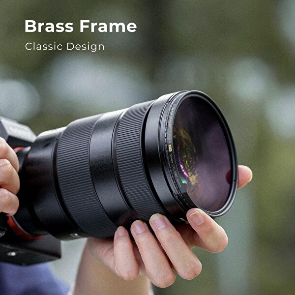 K&F CONCEPT 52mm Nano-X Pro CPL Filtre - Süper Slim / 36 Katmanlı